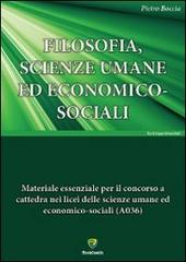 Filosofia, scienze umane ed economico-sociali di Pietro Boccia edito da Montecovello