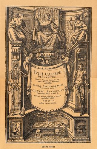 Tabulae anatomicae LXXIIX di Giulio Casserio edito da Selecta Medica