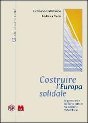 Costruire l'Europa solidale. Le prospettive del terzo settore nel progetto comunitario di Cristiano Caltabiano, Federica Volpi edito da Monti