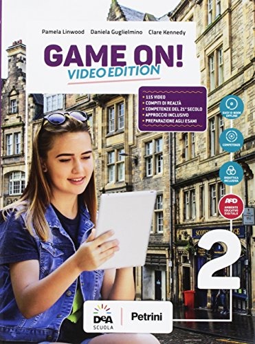 Game on! Student's book-Workbook. Per la Scuola media. Con audio formato MP3. Con e-book. Con espansione online. Con Libro: Maps. Con DVD-ROM vol. 2 di Pamela Linwood, Daniela Guglielmino, C. Kennedy edito da Petrini