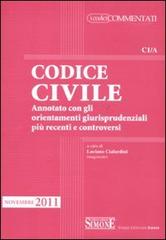 Codice civile. Annotato con gli orientamenti giurisprudenziali più recenti e controversi edito da Edizioni Giuridiche Simone