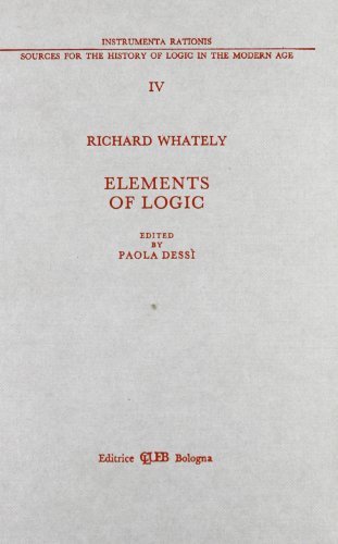 Elements of logic (London, 1826) di Richard Whately edito da CLUEB