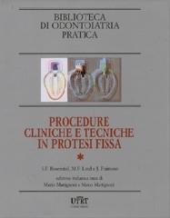 Procedure cliniche e tecniche in protesi fissa vol.1 edito da UTET
