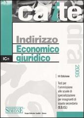 Indirizzo economico giuridico edito da Edizioni Giuridiche Simone