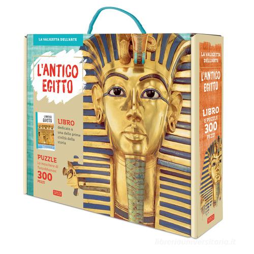 L'antico Egitto: la maschera di Tutankhamon. La valigetta dell'arte. Ediz. a colori. Con puzzle di Irena Trevisan edito da Sassi