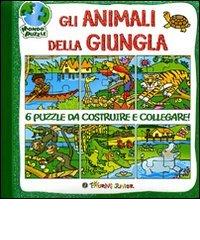 Gli animali della giungla. Libro puzzle. Ediz. illustrata di Irene Mazza edito da Touring Junior