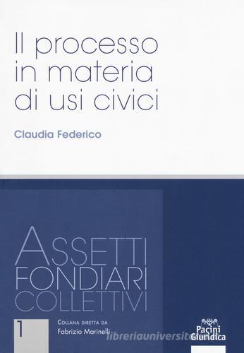 Il processo in materia di usi civili di Claudia Federico edito da Pacini Editore