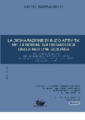La dichiarazione di inizio attività nella normativa urbanistica della Regione siciliana. Con CD-ROM di Salvo Barbagallo edito da Bonanno