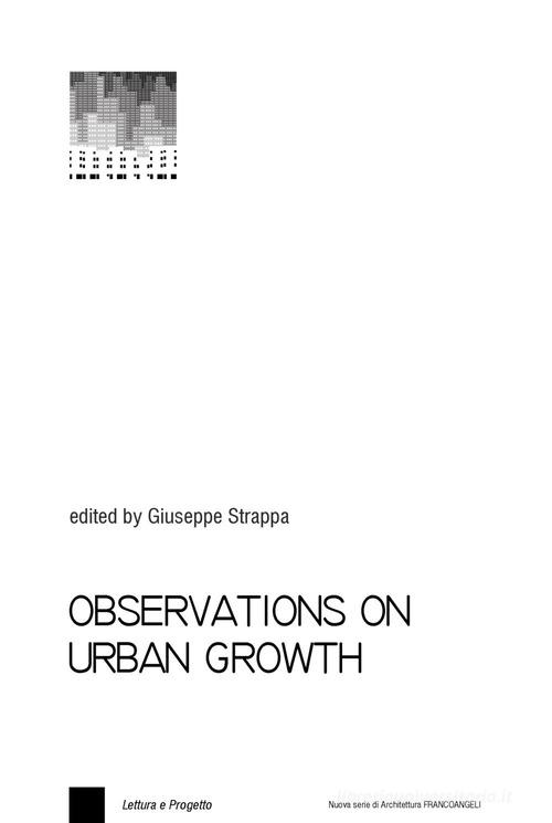 Observations on urban growth edito da Franco Angeli