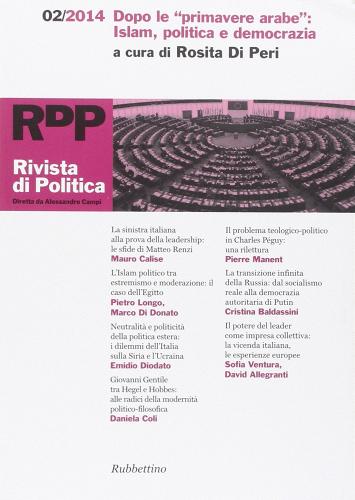 Rivista di politica (2014) vol.2 edito da Rubbettino