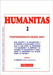 Humanitas (2007) vol.2 edito da Morcelliana
