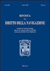 Diritto della navigazione (2013) vol.43 edito da Aracne