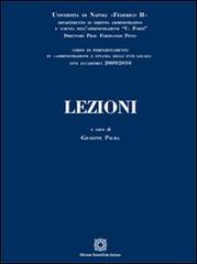 Lezioni edito da Edizioni Scientifiche Italiane