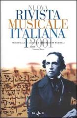 Nuova rivista musicale italiana. Con indice analitico (2001) vol.1 edito da Rai Libri