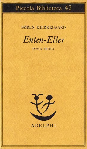 Enten-Eller vol.1 di Søren Kierkegaard: Bestseller in Moderna fino