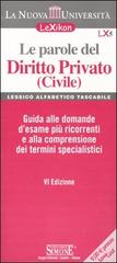 Le parole del diritto privato (civile) edito da Edizioni Giuridiche Simone