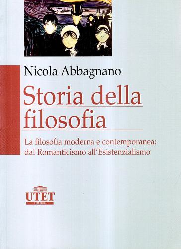 Storia della filosofia vol.3 di Nicola Abbagnano edito da UTET