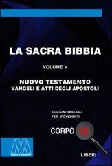 La Sacra Bibbia. Ediz. per ipovedenti vol. 5 edito da Marcovalerio