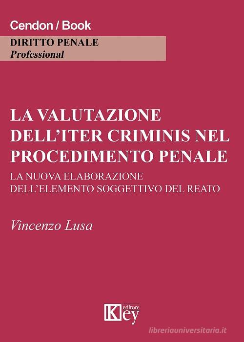 La valutazione dell'iter criminis nel procedimento penale di Vincenzo Lusa edito da Key Editore