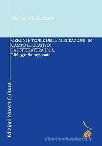 Origini e teorie delle misurazioni di Flavia Di Donato edito da Nuova Cultura