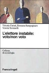 L' elettore instabile: voto, non voto di Vittoria Cuturi, Rossana Sampugnaro, Venera Tomaselli edito da Franco Angeli