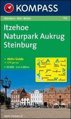 Carta escursionistica e stradale n. 713. Itzehoe, Naturpark Aukrug, Steinburg. Adatto a GPS. Digital map. DVD-ROM edito da Kompass