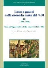 Lauree pavesi nella seconda metà del '400 vol.3 edito da Cisalpino