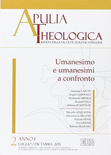 Apulia theologica (2015) vol.2 edito da EDB