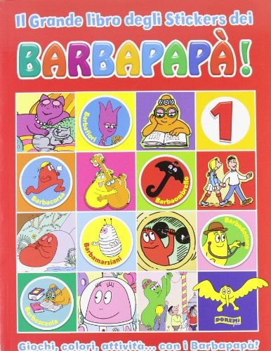 Il grande libro degli stickers dei Barbapapà edito da Doremì Junior