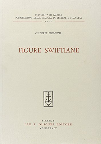 Figure swiftiane di Giuseppe Brunetti edito da Olschki