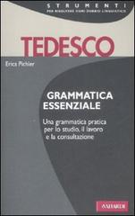 Grammatica essenziale. Tedesco. Ediz. bilingue edito da Vallardi A.