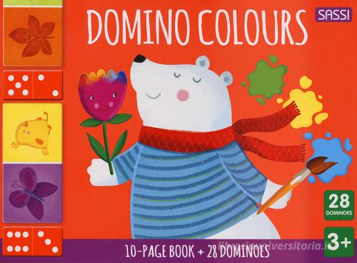 Domino colours. Ediz. a colori. Con 28 Dominoes di Matteo Gaule edito da Sassi