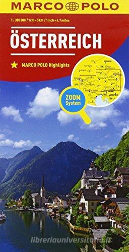 Austria 1:300.000 edito da Marco Polo