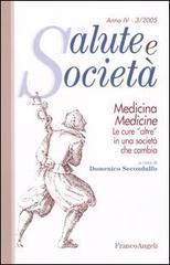 Medicina/Medicine. Le cure «altre» in una società che cambia edito da Franco Angeli