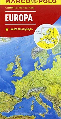 Europa 1:2.500.000 edito da Marco Polo