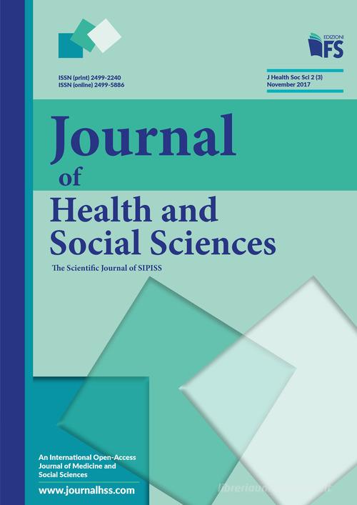 Journal of health and social sciences (2017) vol.3 edito da FerrariSinibaldi