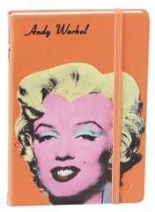 Taccuino Andy Warhol Marylin Arancio a Righe (16 x 24 cm) edito da Quo Vadis