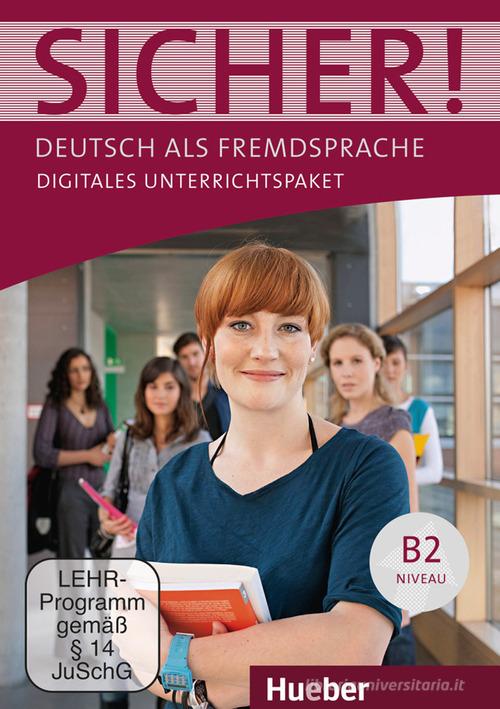 Sicher! Deutsch als Fremdsprache. B2. Per le Scuole superiori. Con 2 DVD-ROM di Michaela Perlmann-Balme, Susanne Schwalb, Jutta Orth-Chambah edito da Hueber