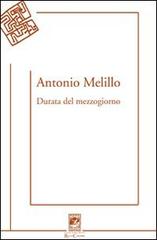Libro Durata del mezzogiorno di Antonio Melillo di Carabba