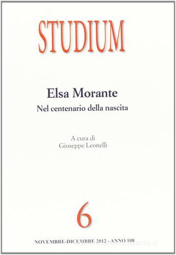 Studium (2012) vol.6 edito da Studium