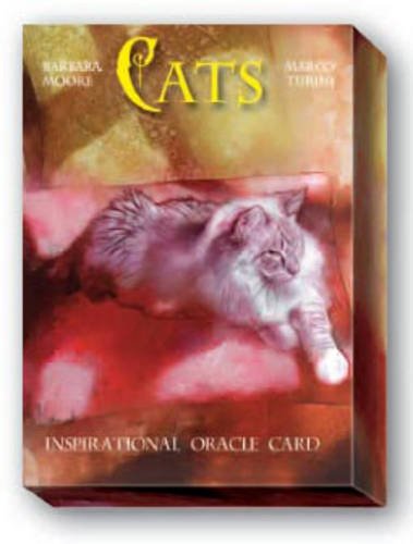 Cats. Inspirational oracle cards. Con 32 carte. Ediz. multilingue di Barbara Moore, Marco Turini edito da Lo Scarabeo