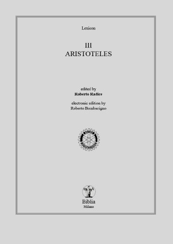 Aristoteles. Con CD-ROM di Roberto Radice, Roberto Bombacigno edito da Biblia