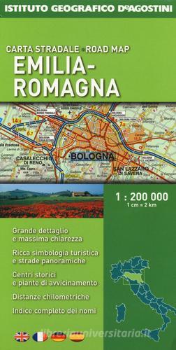 Emilia Romagna 1:200.000 edito da De Agostini