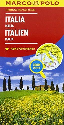 Italia 1:800.000 edito da Marco Polo