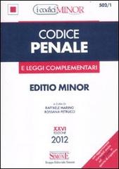 Codice penale e leggi complementari. Ediz. minor edito da Edizioni Giuridiche Simone