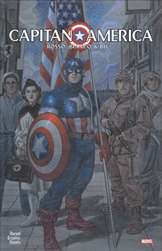 Capitan America rosso, bianco e blu edito da Panini Comics