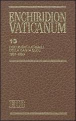 Enchiridion Vaticanum vol.13 edito da EDB