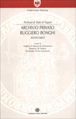 Archivio privato Ruggiero Bonghi. Inventario edito da AGE-Alfredo Guida Editore