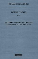 Opera omnia vol.2.1 di Romano Guardini edito da Morcelliana