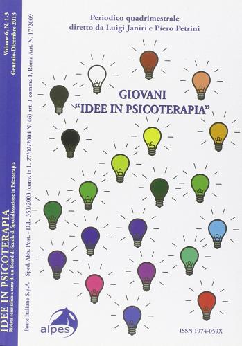 Idee in psicoterapia vol.12 edito da Alpes Italia